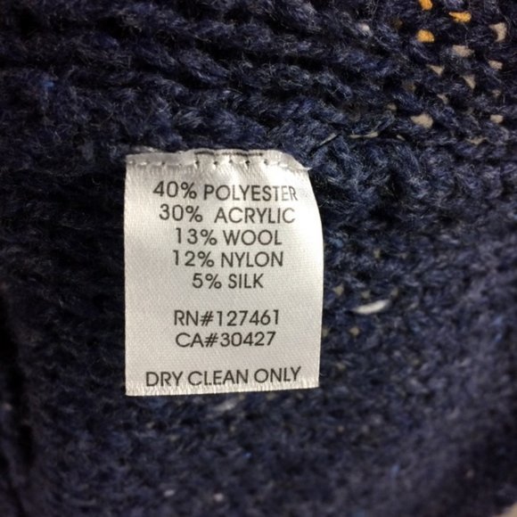 WILDFOX Estate Color Block stripe knit Sweater in Oxford size Small - Picture 7 of 11